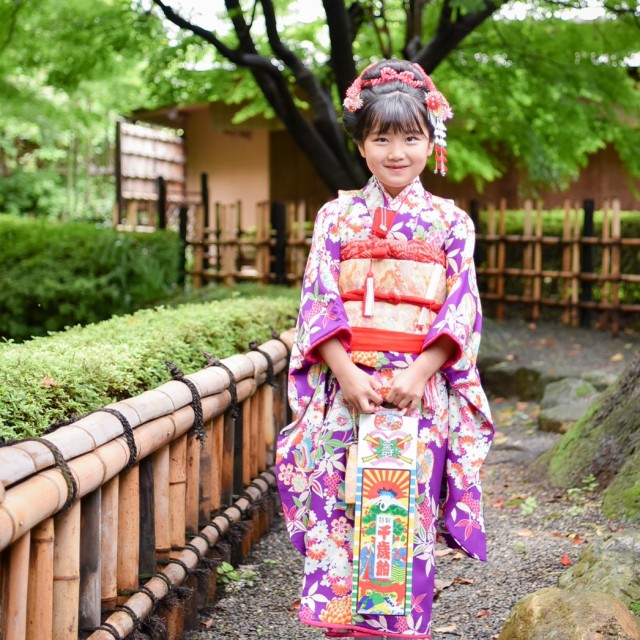 ☆日本庭園で撮影☆