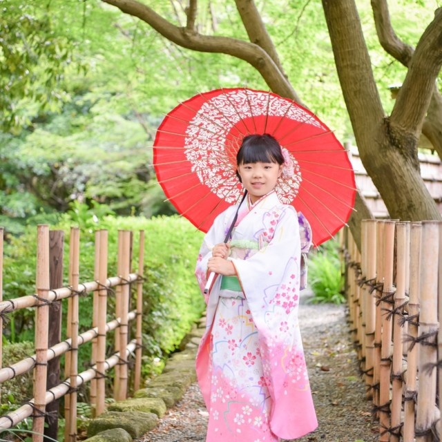 ☆日本庭園で撮影☆