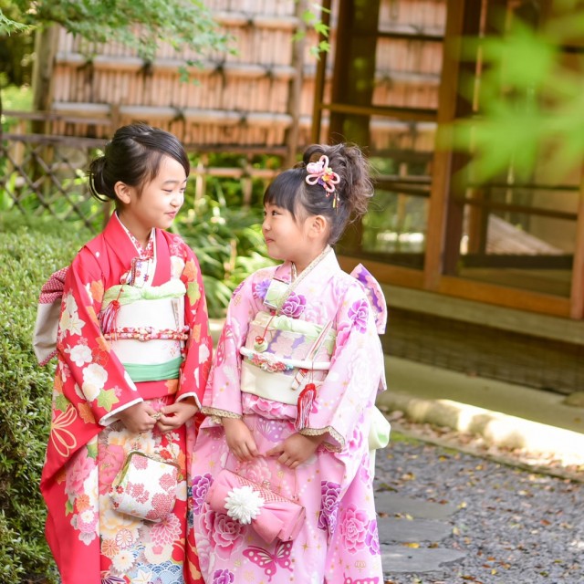 ☆和庭園で撮影☆